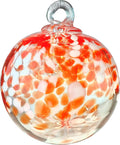 Dale Tiffany Hand Blown Glass, 8" Diameter Nova, Tree of Life Collection, Witch Globe Hanging Garden Indoor/Outdoor Decorative Ornament Gazing Ball