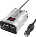300W Power Inverter DC 12V to 110V AC Car Inverter with 4.8A Dual USB Car Adapter with LED Display