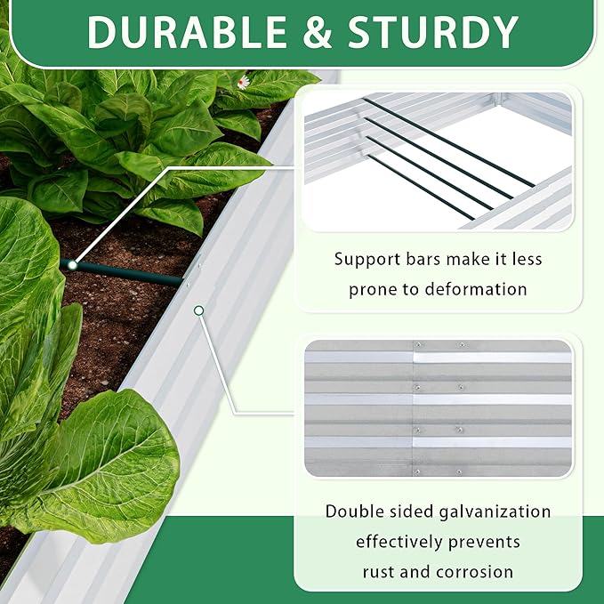 11.5x8.5x7.4 ft Walk-in Greenhouse, Portable Plant Hot House with Zipper Windows & Doors, Heavy-Duty PE Cover & Steel Frame, for Garden, Backyard