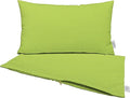 RSH DECOR: Sunbrella Pillow Covers Set of 2 | Covers Only - 26" x 16" | Outdoor Lumbar Pillow Covers Crafted with Sunbrella Performance Fabric | Canvas Macaw