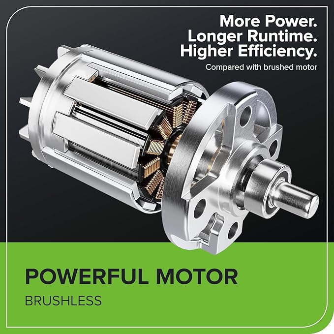 Greenworks 40V (730 CFM / 190 MPH) Cordless Leaf Blower with High Power Brushless Motor, Lightweight Backyard Cleaner for Fast Debris Removal, Includes 5.0Ah Battery & 5A Rapid Charger