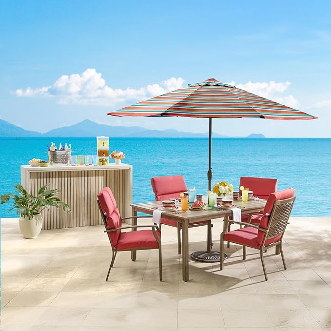 BrylaneHome Universal Chair Cushion - 45.75”L x 22”W x 2.75”H - Patio & Outdoor - Water, Stain & Fade Resistant - Granada