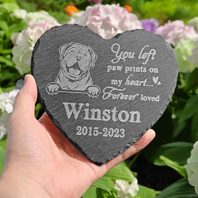 Shar Pei Memorial Stone, Shar Pei Statue, Shar Pei Memorial Plaque, Shar Pei Memorial Gifts, Shar Pei Loss Sympathy Gift, in Memory of Shar Pei