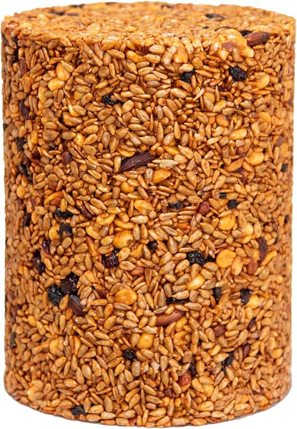 JCs Wildlife Squirrel Stopper No Mess, No Waste Large Cylinder with Hole 4.5lbs (4-Pack)