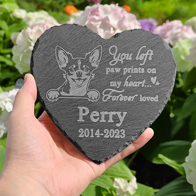 Chihuahua Memorial Stone, Chihuahua Statue, Chihuahua Memorial Plaque, Chihuahua Memorial Gifts, Chihuahua Loss Sympathy Gift, in Memory of Chihuahua