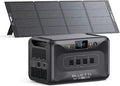 BLUETTI Apex 300 Solar Generator (2025 New) with 350W Solar Panel, 2764.8Wh LFP Battery Backup with 6 3840W AC Outlets (7680W Surge), 120V/240V Dual Voltage, Ideal for Camping and Off-Grid Living