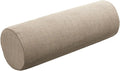 Cushion Source 20" x 6" Sunbrella Bolster Pillow, Indoor/Outdoor Decorative Support Pillow, Fade and Water Resistant, Sunbrella Elements Cast Ash