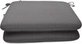 Sunbrella Patio Cushions - (2 Pack) - 20" W x 20" L x 2.5" T, Outdoor Chair Cushion with Comfort, Style & Durability Designed for Outdoor Living - Made in The USA