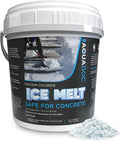 AquaDoc Ice Melt Safe for Concrete - Snow Salt & Rock Salt for Snow, Calcium Chloride Ice Melt for Driveway & Sidewalk Effective at -25°F, 10 Pounds