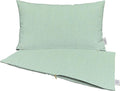 RSH DECOR: Sunbrella Pillow Covers Set of 2 | Covers Only - 20" x 12" | Outdoor Lumbar Pillow Covers Crafted with Sunbrella Performance Fabric | Canvas Spa