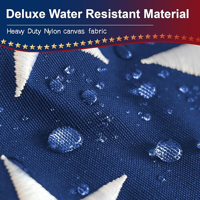 All-Weather Heavy-Duty 5x8 USA Flag,American Flag Outdoor Heavy Duty Embroidered Stars, Fade-Resistant Premium with Reinforced Stitching American Flags For Outside,US flags outdoor high wind