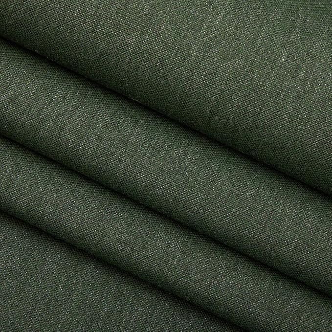 RSH DECOR: Sunbrella Square Throw Pillows Set of 4 | 20" x 20" | Water and Fade-Resistant Performance Fabric | Outdoor Pillow Covers with Down-Alternative Inserts | Made in USA (Cast Ivy Green)