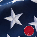 American Flag 2.5x4 ft Heavy Duty TearProof Series, All Weather High Wind US Flag, Premium Spun Polyester with Embroidered Stars, Sewn Stripes, Brass Grommets for Outdoor Use
