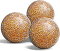 3 PCS 3.35inch Decorative Glass Orbs Mosaic Sphere Balls Bowls Vases Tray Solid Gradients Centerpieces Christmas Crack Festival Living Room Wedding Party