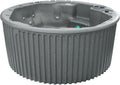 Essential Hot Tubs, Arbor Hot Tub, Arrives with Free Insulated Cover, Gray Granite, Seats 6, Plug into Standard Outlet (120 Volts), Hydrotheraphy 2025, Made in USA