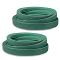 2 Pack 954-04050A Snow Thrower Auger Belt for MTD Craftsman Troy-Bilt Yard Man Yard Machines Snowblower 754-04050 754-04050A (1/2'' x 35'')