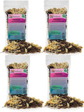 Gardenera Premium Orchid Mix by GARDENERA - 20 Quart - Fern + New Zealand Pine Bark + Sphagnum Moss + Perlite | Best for Growing and Repotting Orchids (4 Bags of 5 QT)