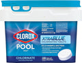 Clorox® Pool&Spa™ XtraBlue 3” Swimming Pool Chlorinating Tablets, Kills Bacteria & Stops Algae (25 LB)