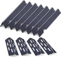 Grill Flavorizer Bars for Weber Genesis II E-410, S-410, LX E-440, S-440, Weber Genesis 2 66041, 66033, 66796, Heat Deflectors BBQ Gas Grill Replacement Parts, 17” Porcelain Steel Flavor Bars