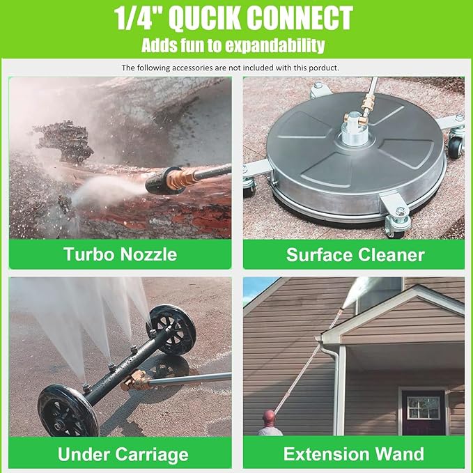 4200PSI Gas Pressure Washer 4.0GPM Gas Power Washer 212CC Gas Powered Washing Machine Commercial High Pressure Washer with 25ft Hose&5 Nozzles for Patio Garden Yard Vehicle,EPA/CARB/ETL