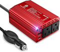 BESTEK Power Inverter DC 12V to AC 110V - 300W Car Plug Adapter Outlet with PD30W Type C & 18W USB A Port - Car Charger Cigarette Lighter Adapter for Phone, Laptop on Road Trip - Aluminum Housing
