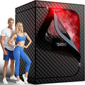 Upgraded 2 Person Sauna Portable Infrared Steam Sauna with 660nm Red Light Therapy Panel & 2X 3L 1300W Steamers, 2 Folding Chair, XXXL Sauna Box Sauna Tent Home Sauna, 72"x 50"x 36"