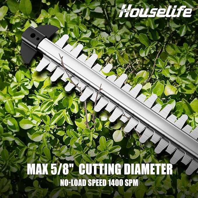 Cordless Hedge Trimmer+String Trimmer+Leaf Blower Combo Compatible with Dewalt 20v Max Battery(Tool Only), Cordless Weed Wacker & Shrub/Bush Trimmer & Electric Leaf Blowers for Lawn Care, Garden, Yard