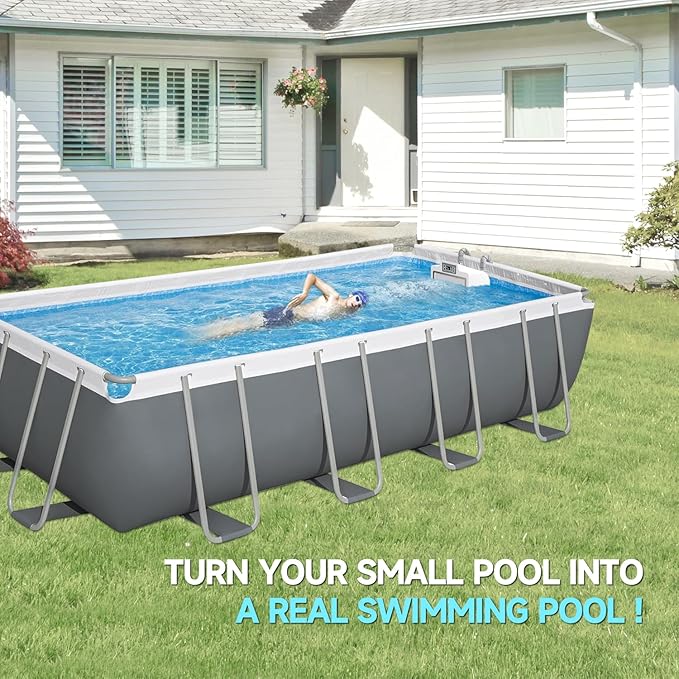Swimming Pool Current Machine, 1500GPM Endless Pool Swimmer for Above Ground Pools - 1-9 Grade Adjustable Current Swim Jet for Home Indoor/Outdoor Swimming Pool Exercise, Lap Training & Family Fun