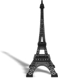 allgala 15" Eiffel Tower Statue Decor Alloy Metal, Black