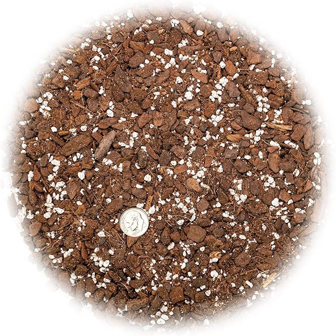 Premium Monstera Soil Mix by Gardenera - Perfect Drainage and Moisture Retention for Swiss Cheese Plant (1 Quart)