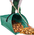 60 Gallon Leaf Collector,Collapsible Lawn & Leaf Bag,Heavy Leaves Pick up Tool Reusable Yard Waste Bags,Large Yard Dustpan Type Garden Bag for Leaves,Debris,Grass,Clippings,Lawn Trash
