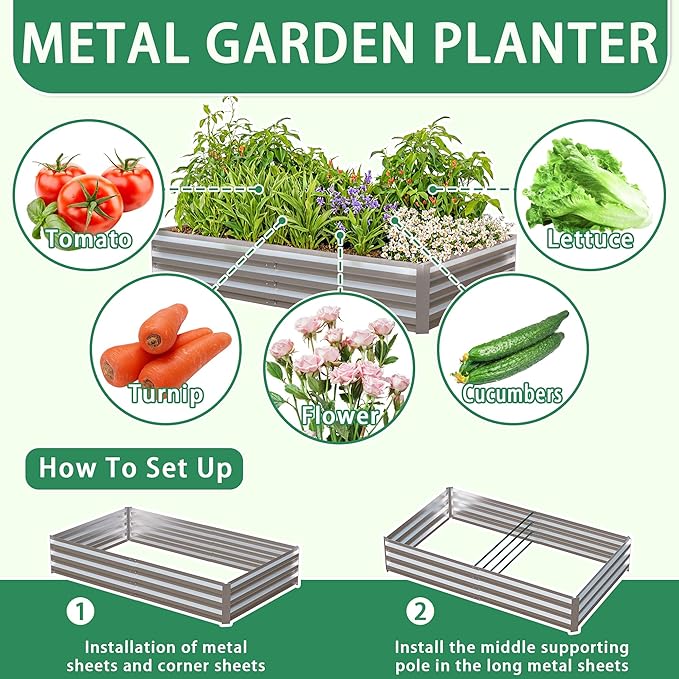 11.5x8.5x7.4 ft Walk-in Greenhouse, Portable Plant Hot House with Zipper Windows & Doors, Heavy-Duty PE Cover & Steel Frame, for Garden, Backyard