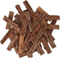 BYHER 4" Craft Sticks, 45Pcs Wooden Sticks for Crafts, Natural Wood Log Twigs for DIY Photo Props, School Projects, Card Making (Rustic)
