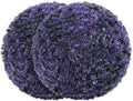 Goplus 2 PCS 15 Inch Artificial Plant Topiary Ball, Round Faux Lavender Balls Outdoor, Garden Spheres Decorative for Front Door, Porch, Backyard, Balcony, Patio, Wedding and Home Décor