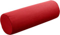 Cushion Source 20" x 6" Sunbrella Bolster Pillow, Indoor/Outdoor Decorative Support Pillow, Fade and Water Resistant, Sunbrella Logo Red