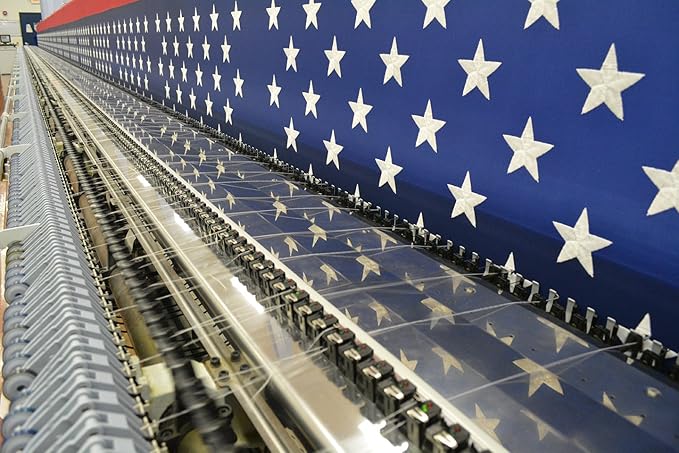 FlagSource FMAA Certified PolyExtra Polyester American Flag with Embroidered Stars and Sewn Stripes, Made in the USA, 6x10'