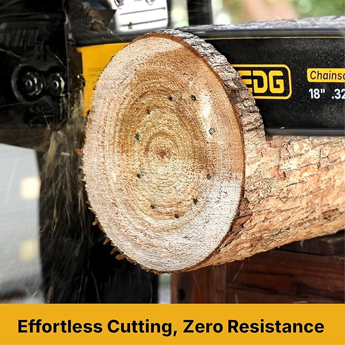 20 Inch Chainsaw Bar and Chain Combo, .325" Pitch, 050" Gauge, 78 Drive Links Fits Husqvarna, Echo CS-490/440, Craftsman, Milwaukee M18 FUEL and More (1 Bar + 3 Chains)
