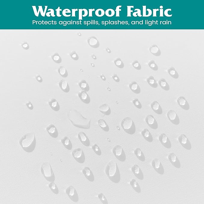 Oubonun 20x20 Waterproof Outdoor Pillow Inserts – Set of 2 Soft & Fluffy, Water Resistant Throw Pillows for Patio, Garden, Porch, or Indoor Decorative