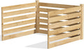 Greenes Fence Cedar Wood Composter Add-On Kit, 48" L x 48" W x 31" H / 309.17 gallons - Made in USA with North American Cedar