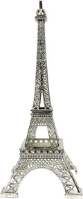 allgala Eiffel Tower Statue Decor Alloy Metal, and Size (07", Silver)