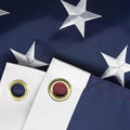 10x15 FT American Flag for Outside, Best Embroidered Stars and Sewn Stripes, 210D Heavy Duty Polyester, Suitable for Outdoor High Winds Areas (American flag 10x15 FT)