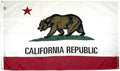 FlagSource California Nylon State Flag, Made in the USA, 3x5'