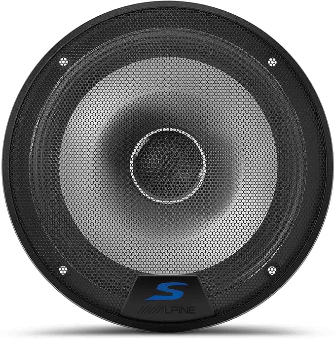 Alpine 2X S2-S65, S Series 6.5" 2-Way Hi-Res Full Range Speakers - Pair