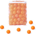 Ball Pit Balls for Kids, Plastic Refill 2.2 Inch Balls, 100 Pack, Bright Colors, Phthalate and BPA Free, Includes a Reusable Storage Bag with Zipper