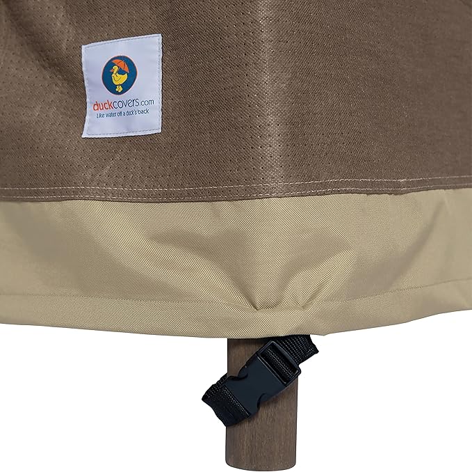 Duckcovers Elegant Waterproof 93 Inch Patio Sofa Cover, Patio Bench Cover
