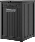 Package Delivery Box for Outside, 48 Gallon Storage with Lockable Secure, Large Double Wall Resin Outdoor Package Delivery Waterproof Deck