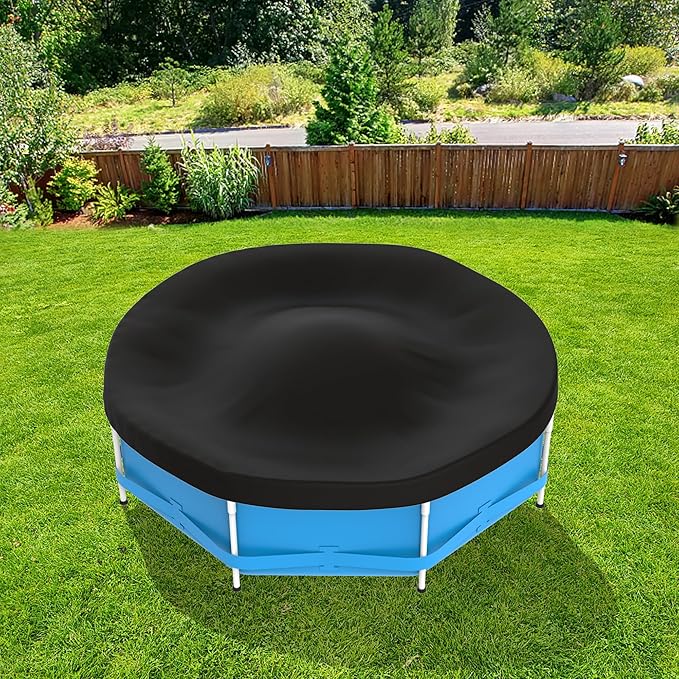 4 Pcs Pool Air Pillow for Above Ground Pools - 4 x 4 Ft Round Winter Pool Cover - Ice Equalizer - Swimming Pool Winterizing Closing Support With Ropes for Pool Covers