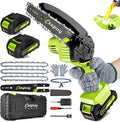 Mini Chainsaw Cordless,[2025 Upgraded] Electric Saw Gifts for Men Dad Husband Gardener, Cool Gadgets for Men 2025, Stocking Stuffers for Adults Christmas Gifts for Women