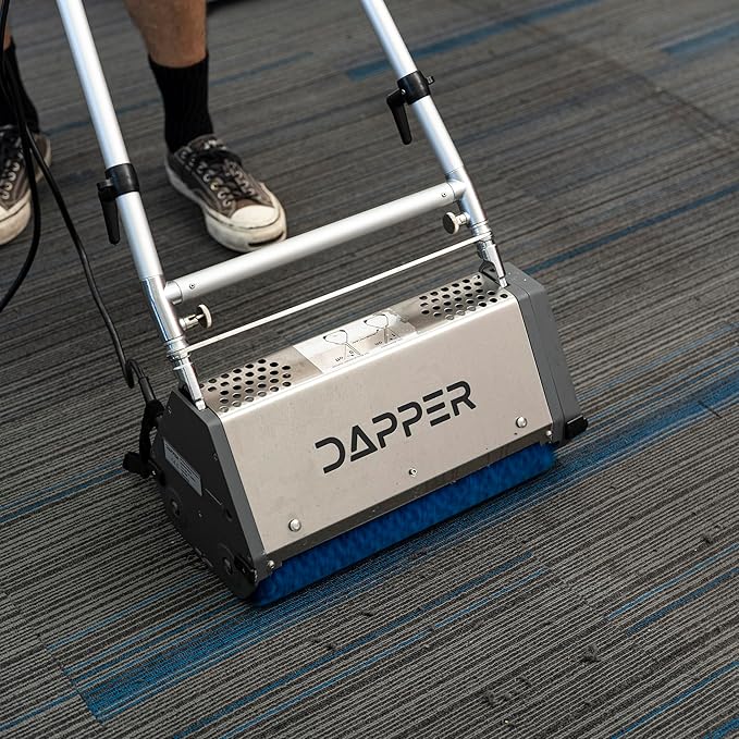 22" Counter-Rotating Brush (CRB) Commercial Carpet & Hard Floor Cleaning Machine – 450 RPM, Quiet 53 dBA, Durable 60 lb Wide-Area Scrubber – Ideal for Banquet Halls, Event Centers & Large Facilities