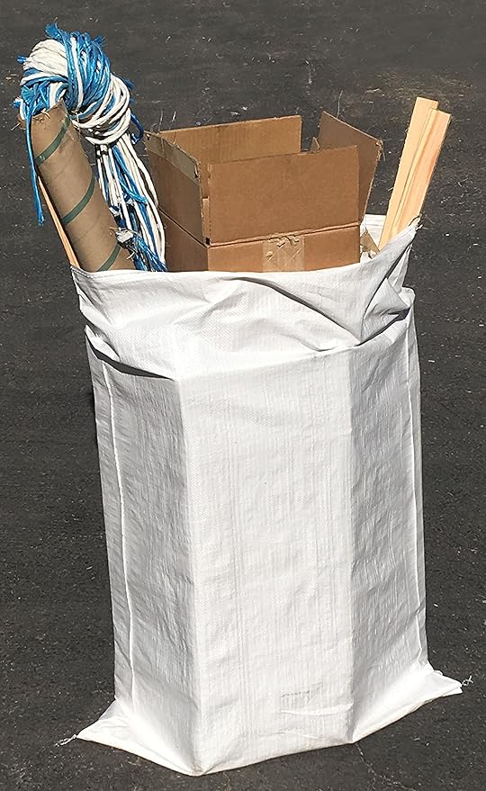 Sandbaggy Large Sandbags - Size: 31" x 45" - Thick Heavy Duty Contractor Bags, Heavy Duty Garbage Bags, Dumpster Bag, Construction Trash Bags, Contractor Bags 6 mil (2000)